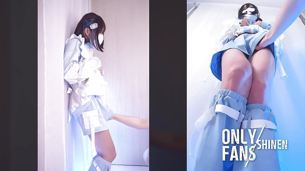 【地雷系】💙性感的地雷系亚文化Coser, 伪娘和性情色視頻　【個人撮影】11 肛门玩具、口交