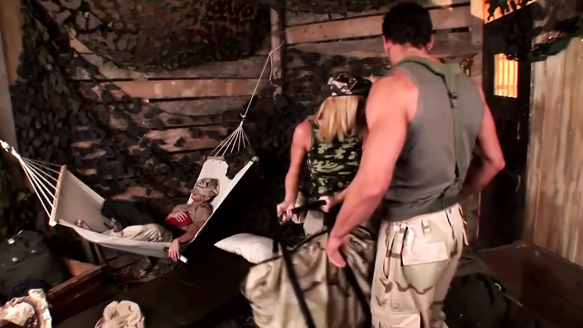 Kathia Nobili,frank Gun - military,blowjob