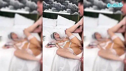 Büyük Memeli Orta Yaşlı Seksi Kadın Romi Rain Düğün Gününde Sikiliyor Ve Yüzüne Boşalma