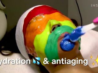 Cum stom Facial And Rainbow Mask For My Acne-Prone Skin