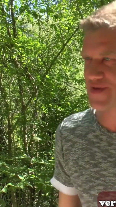 Natural German slut from next door picked up in the woods | Clip 1