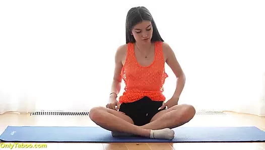 First time video with flexi stepsister