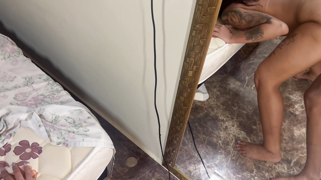 Fucking the young married girl in the fur while husband goes to work.