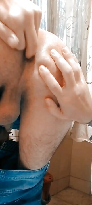 😈I Insert My Finger Deep Into My Asshole