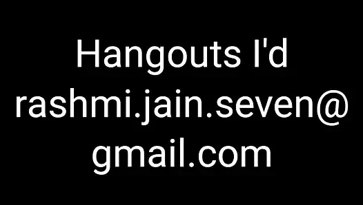 Rashmi paid cam show Hangout I'd on video