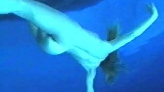 Sex Appeal Nude Naked Underwater Dancer