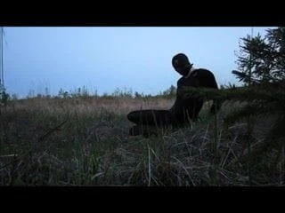 outdoor selfbondage 4