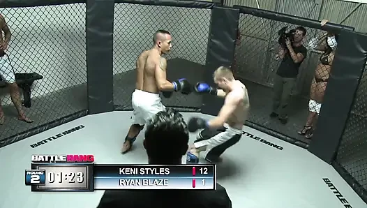 Blonde ring girl only fucks winners