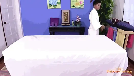 Asian Girl Gets Her Pussy Fed By A Hard Cock During POV Massage