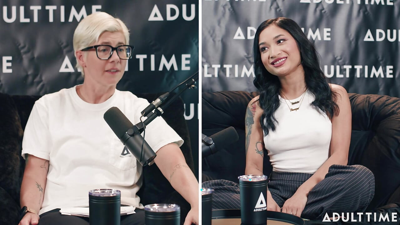 Avery Black干屁股, 真正的犯罪, 和导演虚拟现实玉米 |Adult Time播客