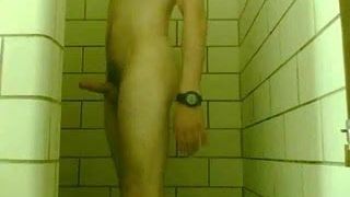 in the shower