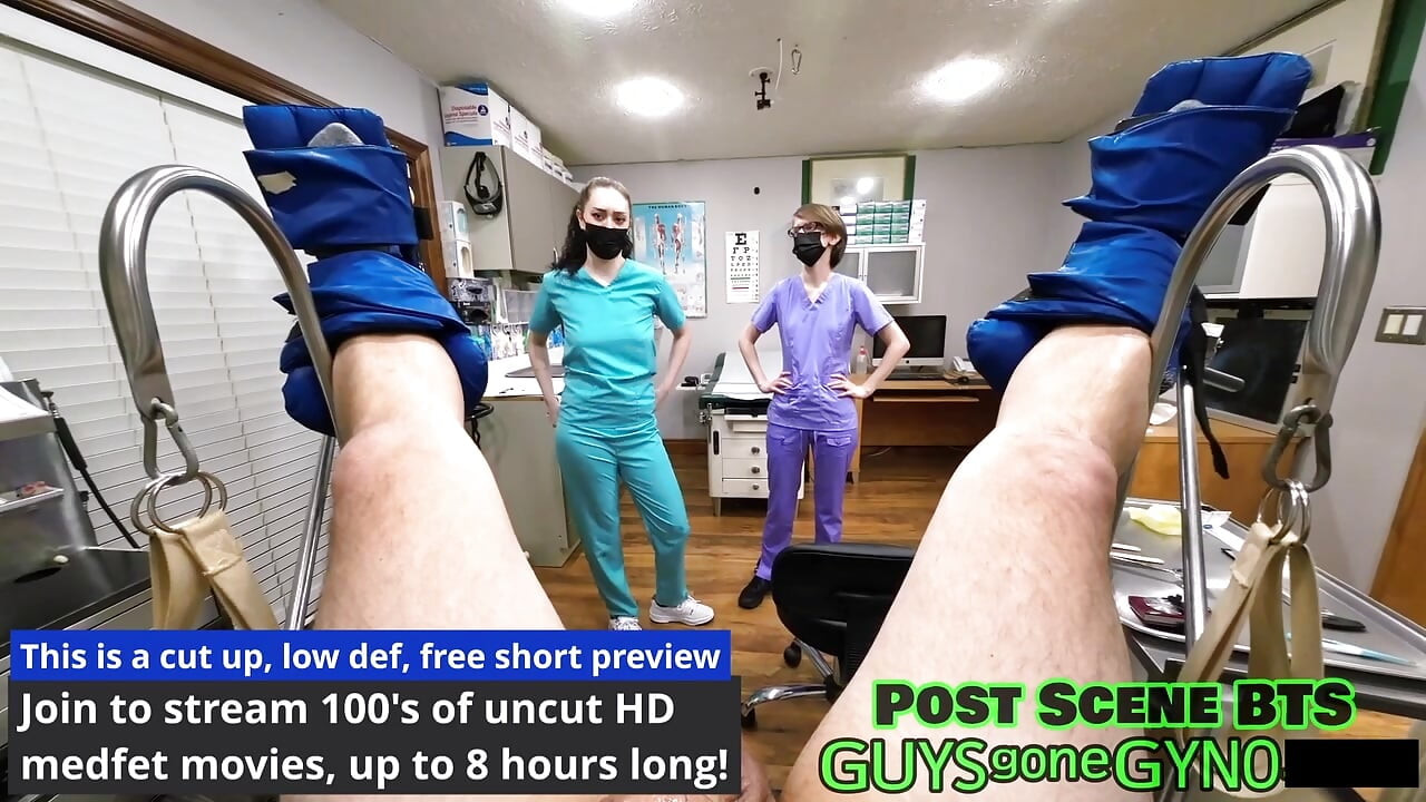 The Cum Clinic Extraction #14 - Nurse Azra Iahmir & Virgin Nurse Luci Starr