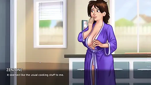 I fucked mummy Debbie in while she was doing housework