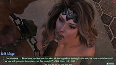 Een vrouw en stiefmoeder - Awam - Lady Sophia - 3D hentai -spel, pornocomics, seksanimatie, 60 fps