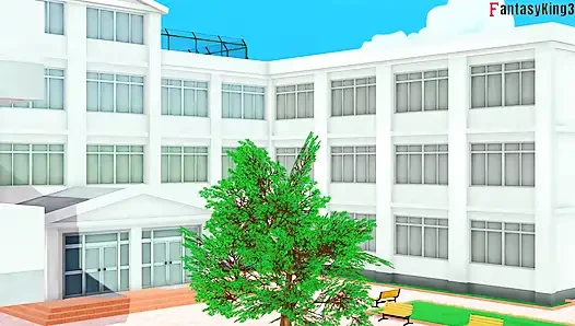 Android 18 suka videl lagi asik nonton gohan ngentotnya - dragonball zex series