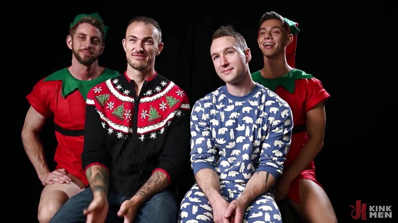 A Gift for My Stepfather: Master Santa Christian Wilde and His Elves Make Baxxx's Dreams Cum True