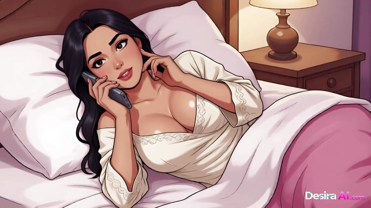 Big Cock Makes Teacher Cream Moaning Until Her Thighs Are Dripping -AI Generated