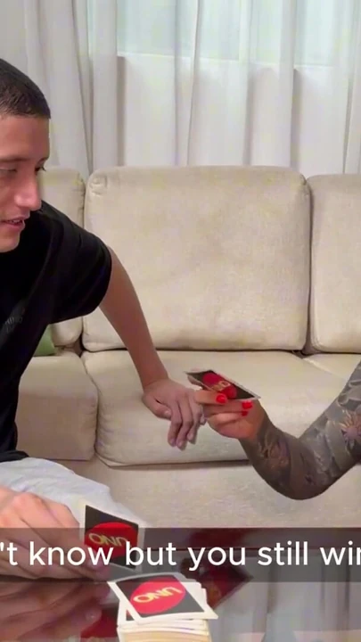 Jaw-dropping moment from "Big tits stepsister loses playing cards and fucks my big cock as a prize, PipeBoy, LorenaDoll"