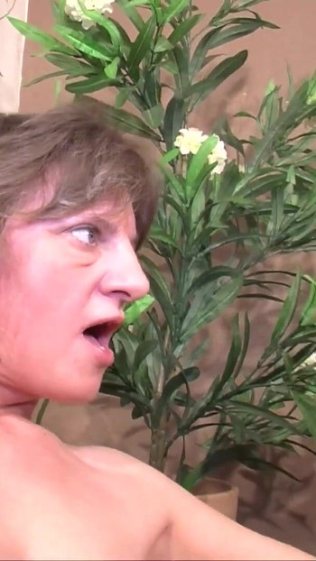 Emotional moment from "Reifer Dreier Sex mit nachbarin Siglinde"