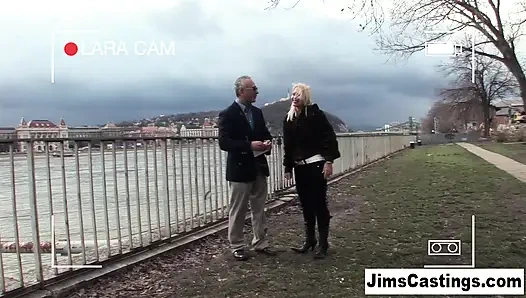 Götünüzü sikmek istiyorum! Jim Slip ve Sarah Kelly Jimscastings'te