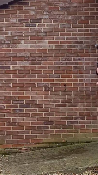 Iconic moment from "Tranny in PVC Masturbating in the Town"