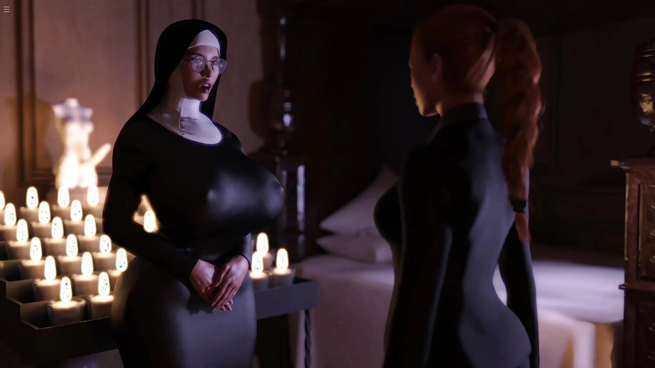 Milf Nun Fucked By Shemale Girl Huge Cock Creampied
