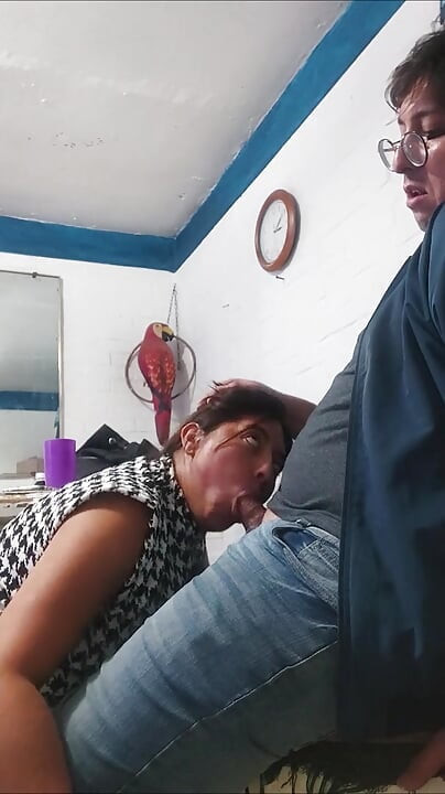 This little slut likes having sex at my mother-in-law's house.