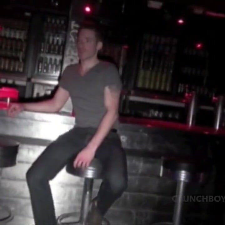 Amazing sex with 3 straigths curious boys in backroom