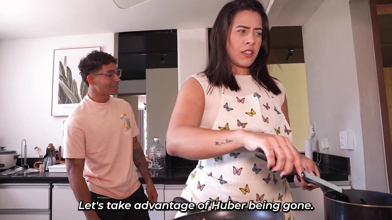 My father leaves me at home with the housekeeper, who's a hot MILF - Thiago Lopez & Kylei Eilish