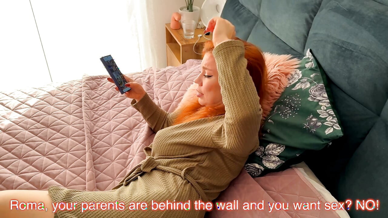 We Were Afraid of Being Caught! I Fucked Her While They Were Behind the Wall