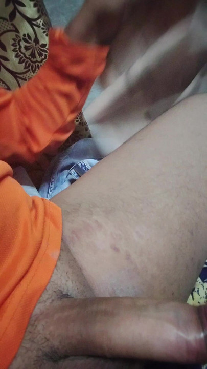 Desi man enjoy