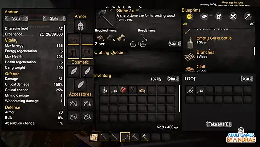 Ep12: cara membuat gelas dan membuat botol di pulau jahat