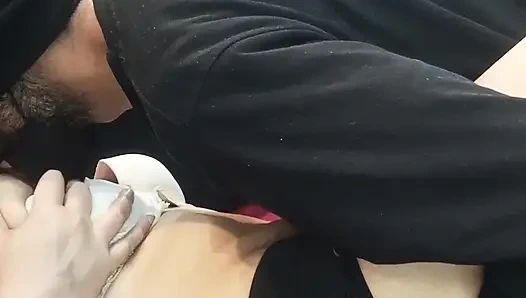 Хардкорный секс с большой задницей пакистанской тетушкой и молодым бойфрендом