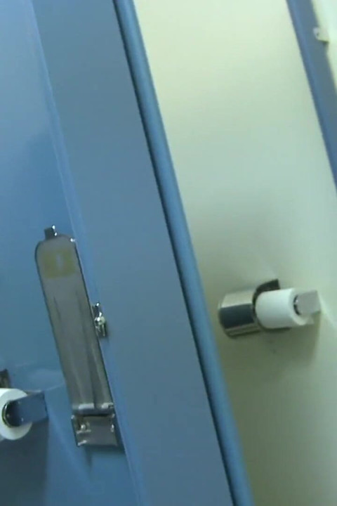 Toilet & udendørs tagterrasse pik ridning kneppe