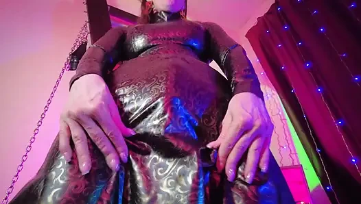 BDSM Mistress Rubber Eva Latex Stap Toys Femdom Heels Hot Fetish