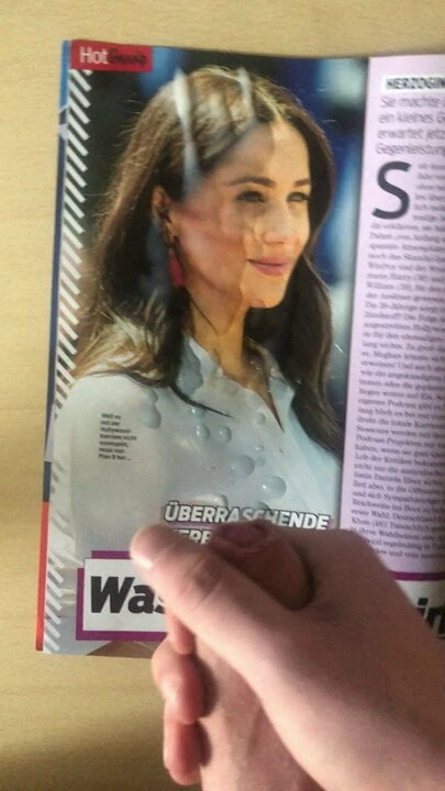 Cum tribute magazin meghan markle