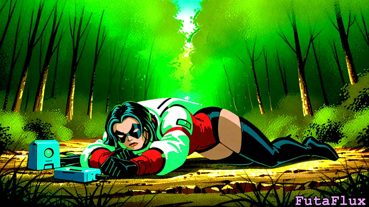 Futanari Carol Danvers - Masturbando, Gozadas, Selfsucking e muito mais!