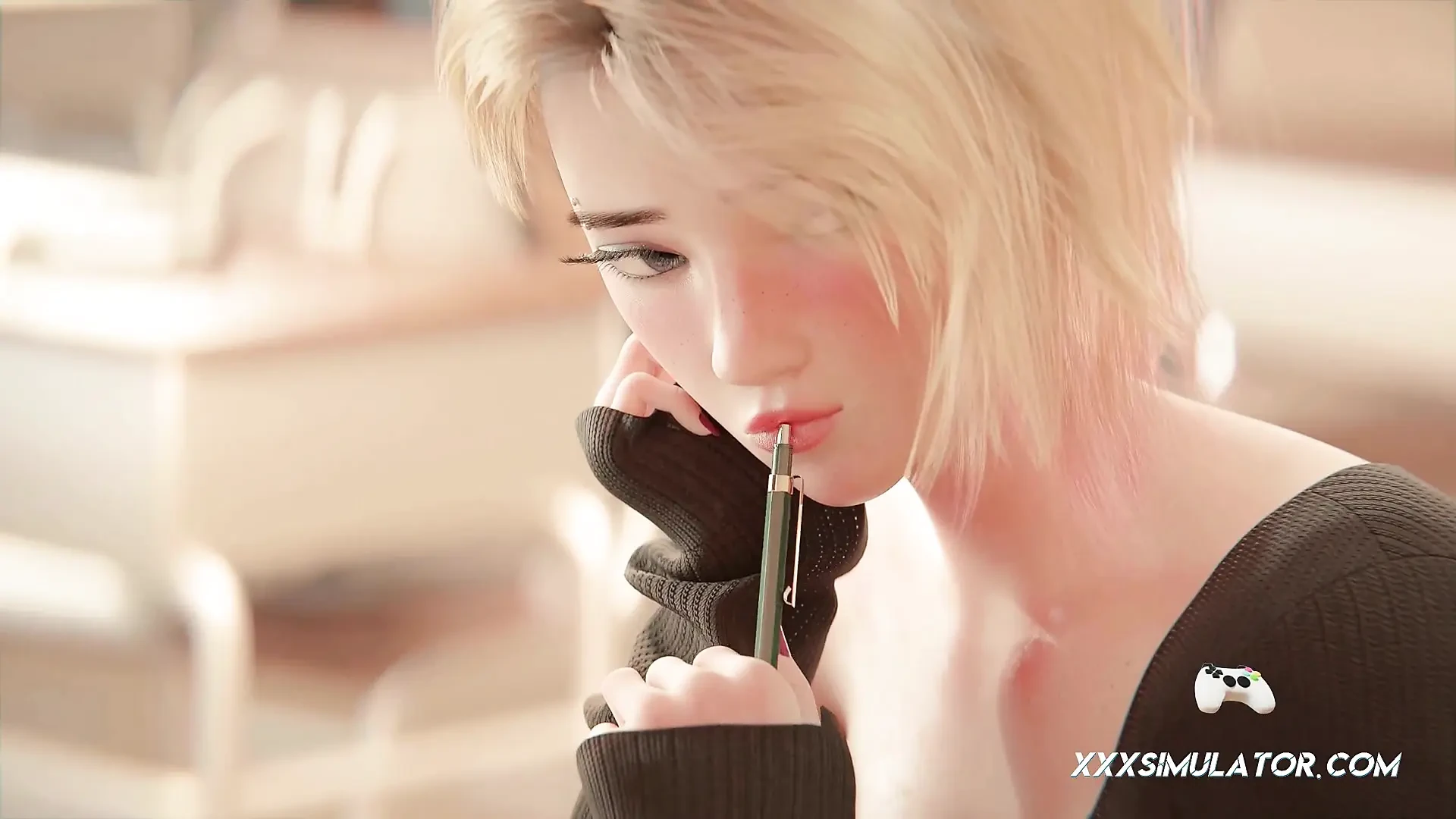 Gwen无聊的教室 4k 60 Fps 游戏