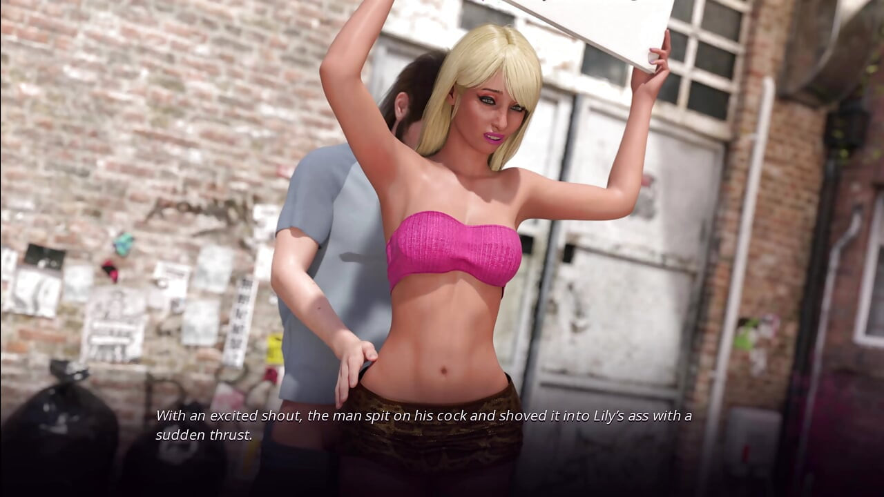 Village Slut Transformation 22 Lilly amava todos os paus tem dupla penetração