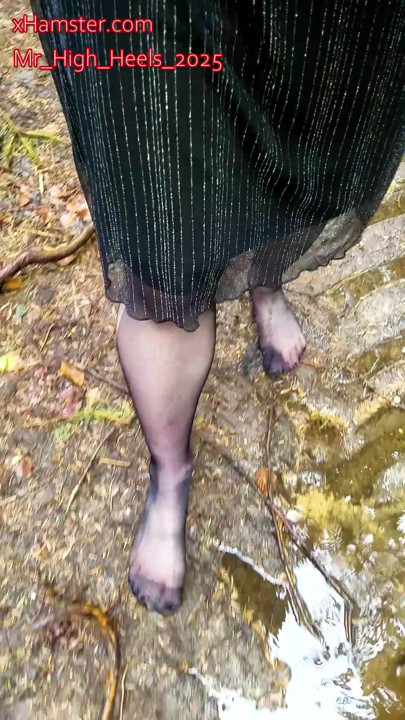 In nylons in the forest part 2.