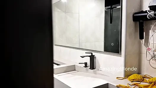 Gave my cheeky stepson an amazing blowjob just to make him leave