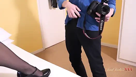 AuntJudysXXX - Busty British MILF Keira Fucks Her Photographer