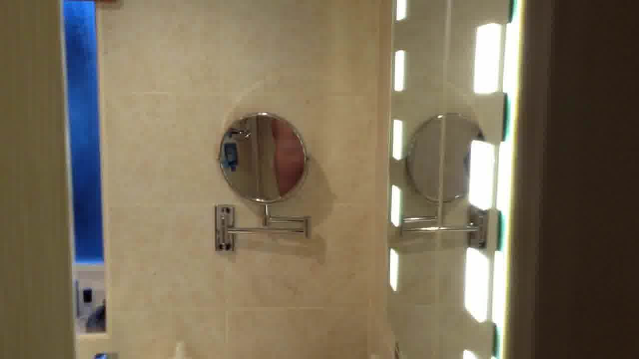 In the shower