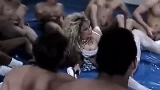 Gangbang Archives - massive gangbang interracial party