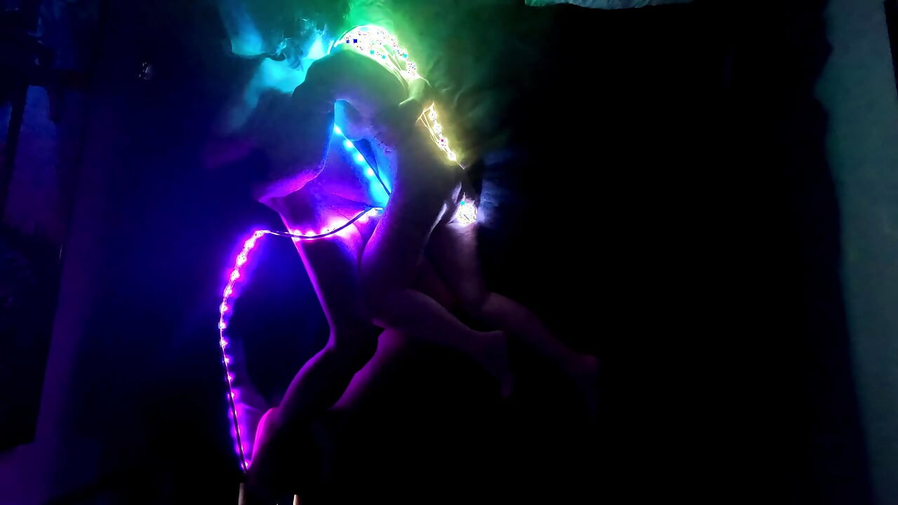Two lighting experiments - One with Ultraviolet, The Other With an LED Strip