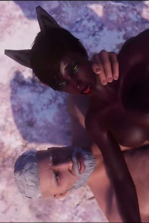 Wild Life. Ebony girl gets destroyed by big monster cock
