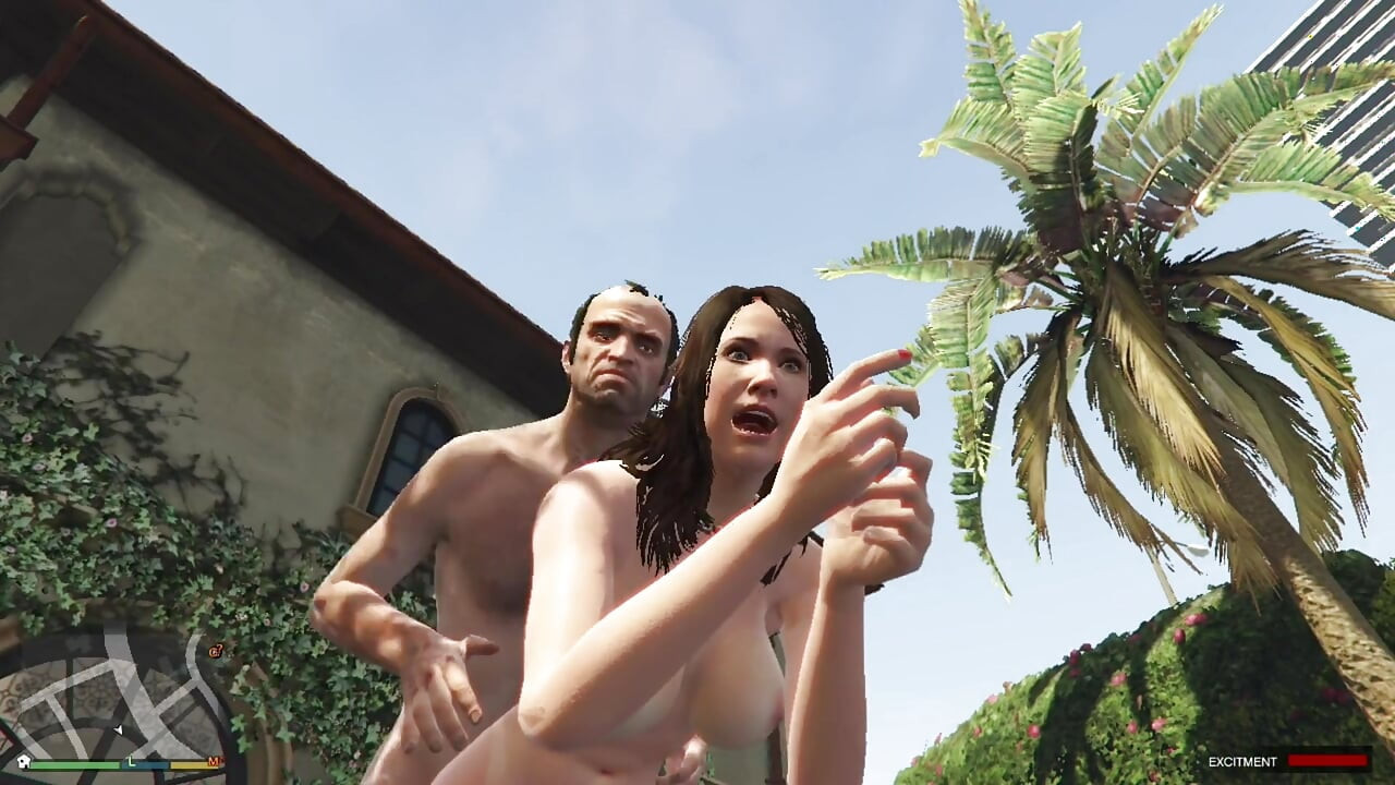 Trevor and Cheating wife amanda having sex in Pool While Husband is not there