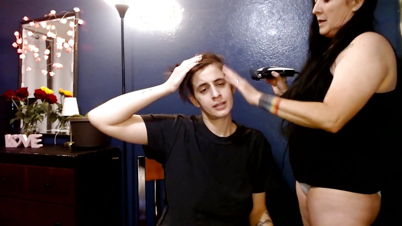Time to Shave Her Head for Summer