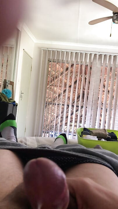 Cumming after a good edging
