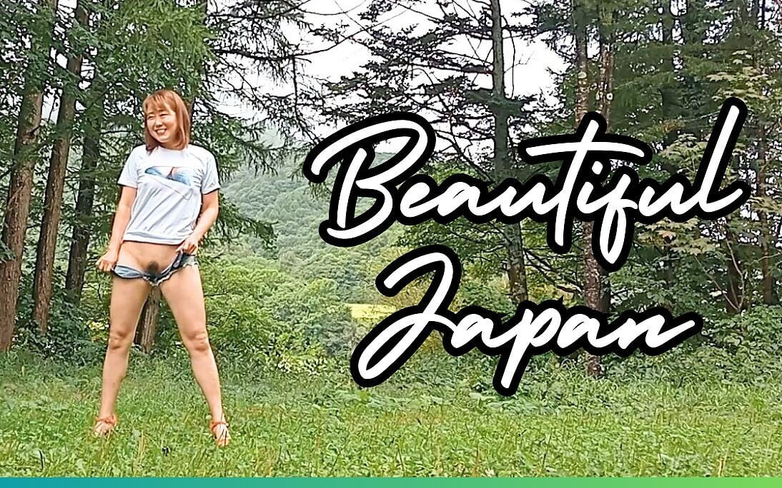 Gyönyörű japán szabadtéri fotózás